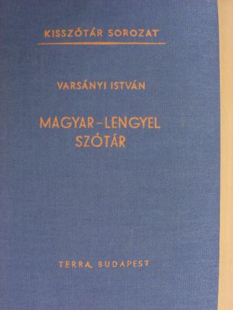 Varsányi István - Magyar-lengyel szótár [antikvár]