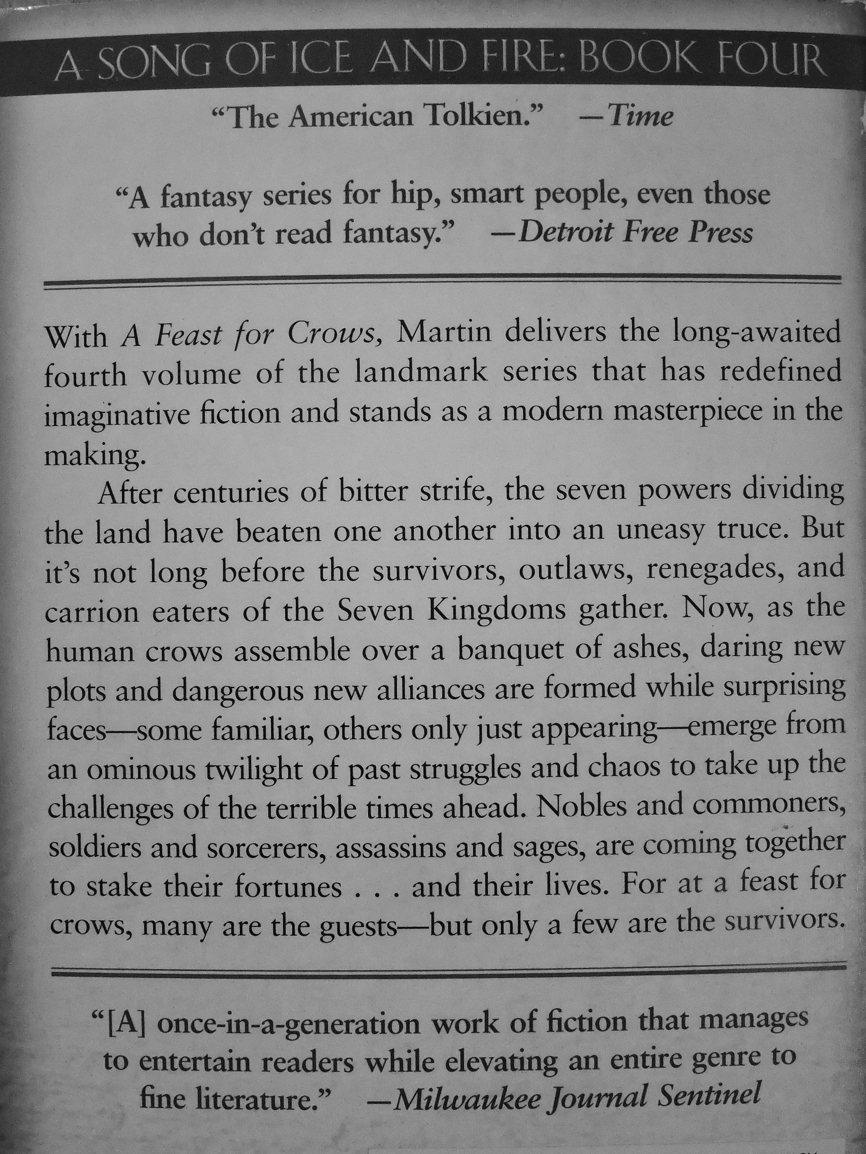 George R. R. Martin - A Feast for Crows [antikvár]