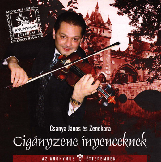 CSANYA JÁNOS - CIGÁNYZENE ÍNYENCEKNEK CD