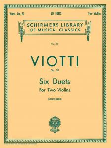 VIOTTI - SIX DUETS FOR TWO VIOLINS OP.20