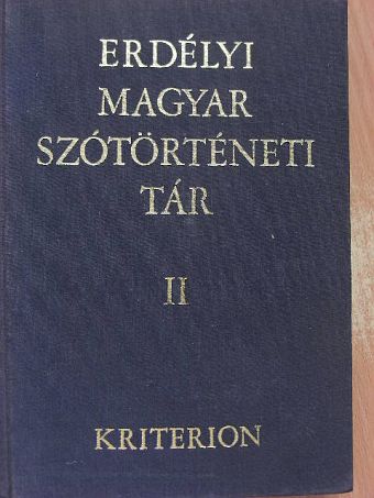 Erdélyi magyar szótörténeti tár II. [antikvár]