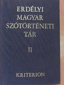 Erdélyi magyar szótörténeti tár II. [antikvár]