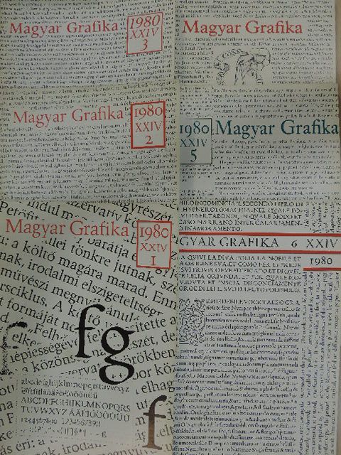Balog Miklós - Magyar Grafika 1980. január-december [antikvár]