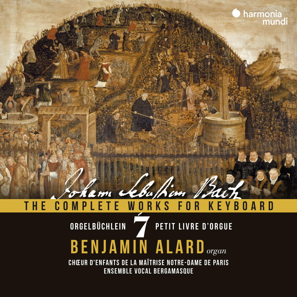 Bach - THE COMPLETE WORKS FOR KEYBOARD VOL.7 2CD BENJAMIN ALARD