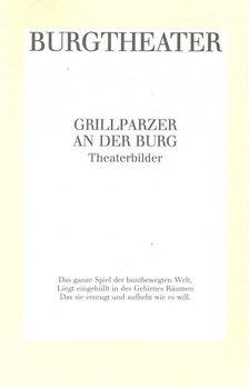 Grillparzer an der Burg – Theaterbilder [antikvár]
