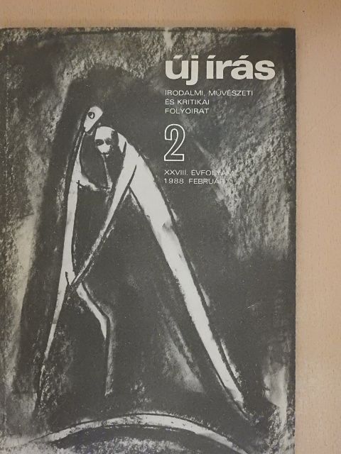 Balázsovics Mihály - Új Írás 1988. február [antikvár]