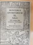 Honterus Antikvárium 51. Aukció [antikvár]