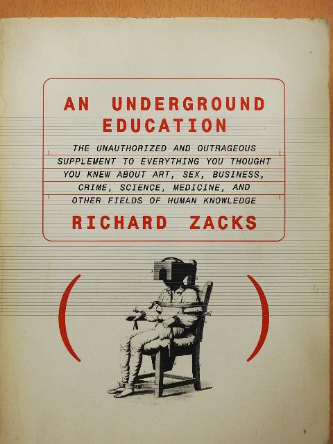 Richard Zacks - An Underground Education [antikvár]