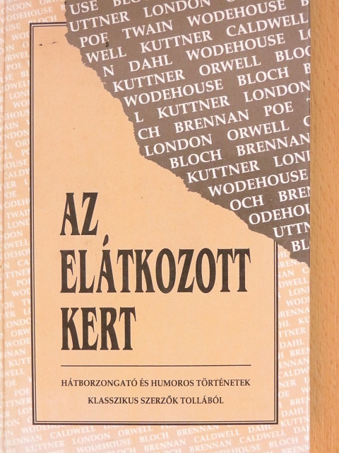 Edgar Allan Poe - Az elátkozott kert [antikvár]