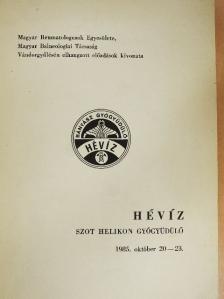 Bély Miklós - Magyar Reumatológusok Egyesülete, Magyar Balneológiai Társaság Vándorgyűlésén elhangzott előadások kivonata [antikvár]