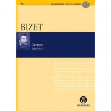 Bizet - CARMEN SUITE NO.1 (KISPARTITÚRA + CD) (ROBERT DIDION)