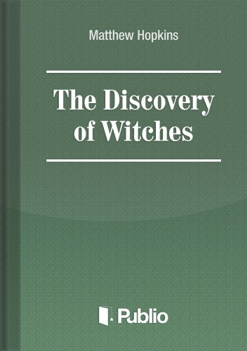 Hopkins Matthew - The Discovery of Witches [eKönyv: epub, mobi, pdf]