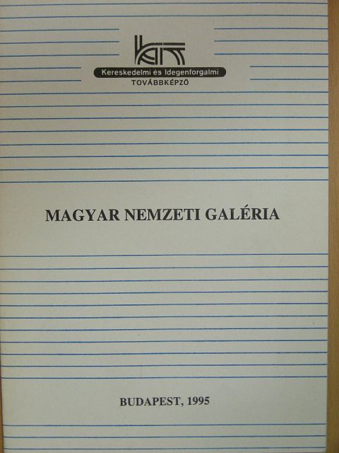 Losonci Miklós - Magyar Nemzeti Galéria [antikvár]