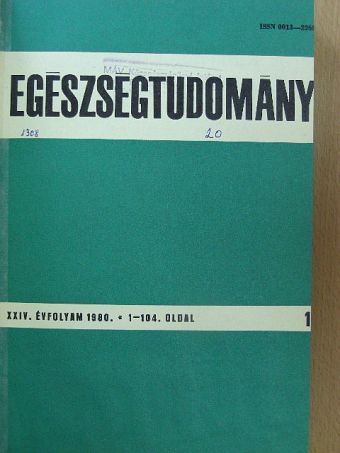 Gardó Sándor - Egészségtudomány 1980/1-4. [antikvár]