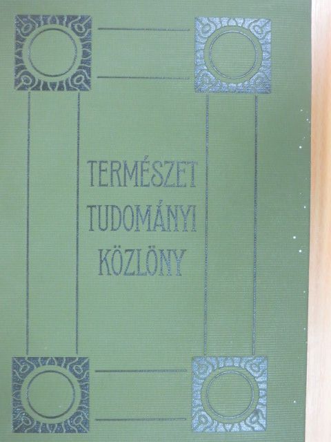 Dr. Ilosvay Lajos - Természettudományi Közlöny 1925. január-december [antikvár]