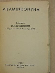 Vitaminkonyha [antikvár]