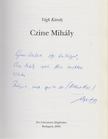 Végh Károly - Czine Mihály (dedikált) [antikvár]