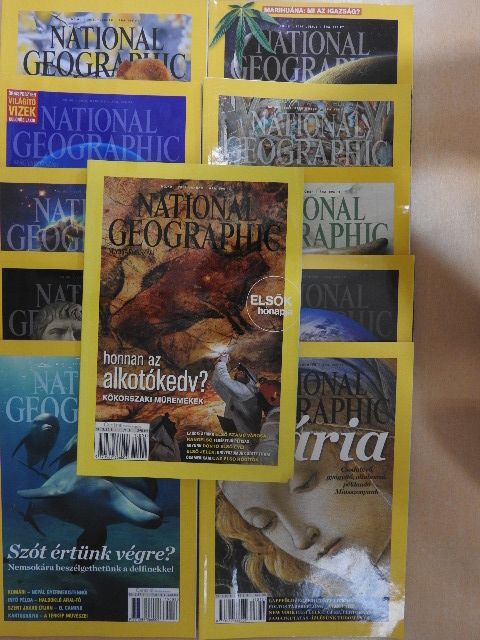 National Geographic Magyarország 2015. (nem teljes évfolyam) [antikvár]