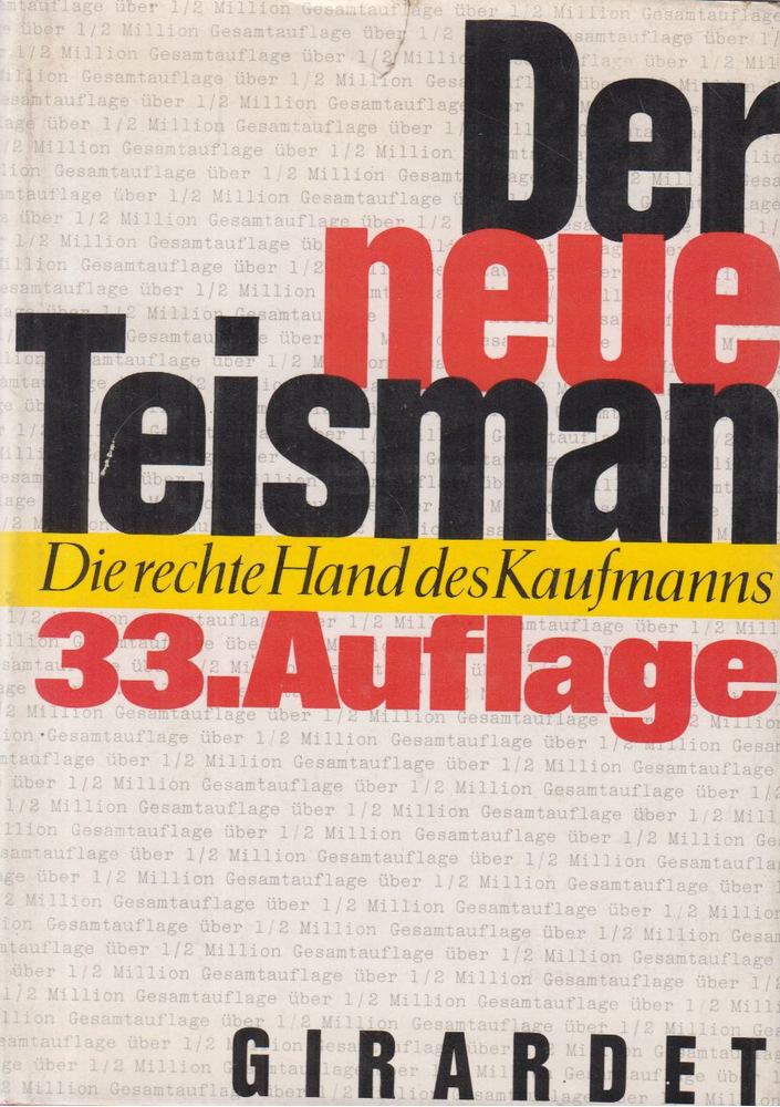 Der neue Teisman [antikvár]