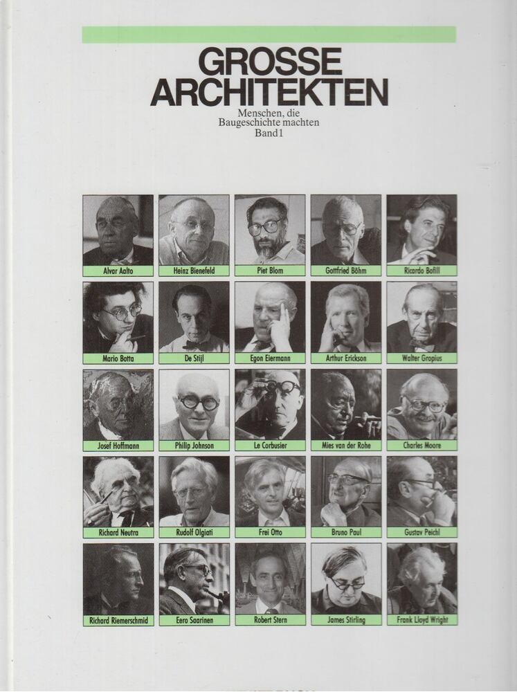 Kremerskothen, Josef, Rasch, Horst - Große Architekten Band 1. [antikvár]