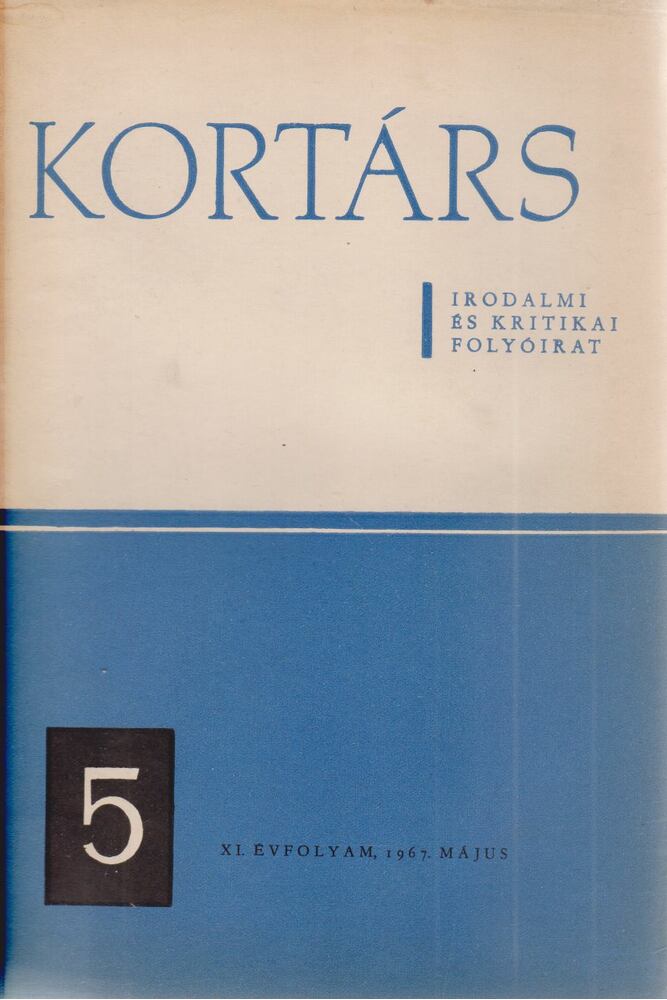 Simon István - Kortárs XI. évf. 1967. május [antikvár]