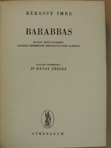 Békessy Imre - Barabbas [antikvár]
