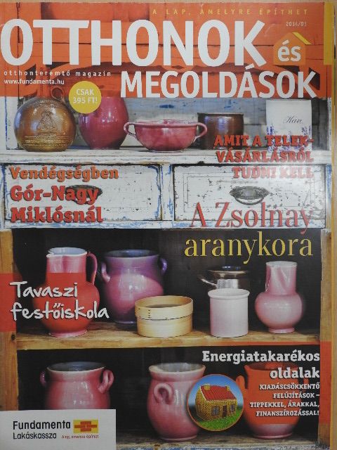 Dobos Richárdné - Otthonok és Megoldások 2014/01 [antikvár]