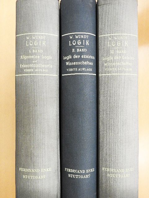 Wilhelm Wundt - Logik I-III [antikvár]