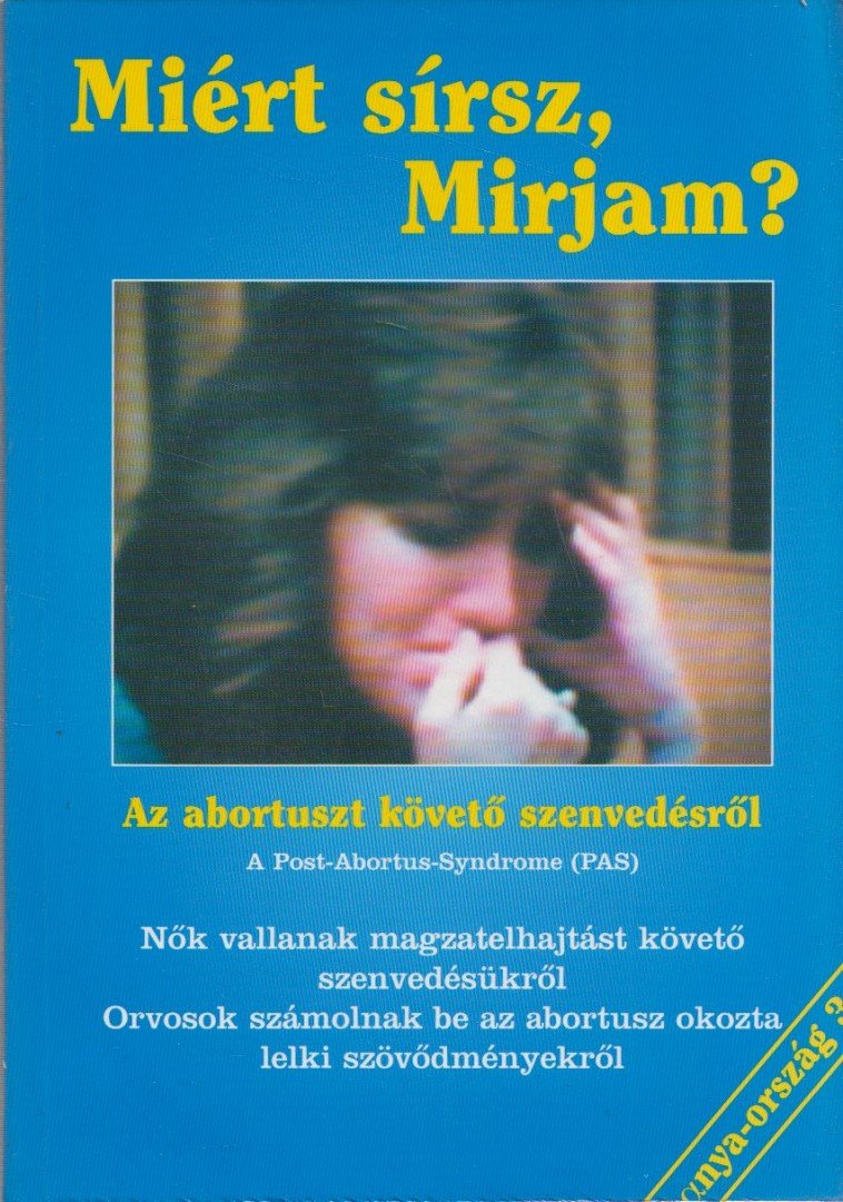 Miért sírsz, Mirjam? [antikvár]