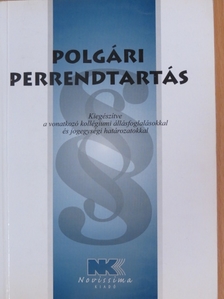 Polgári perrendtartás [antikvár]