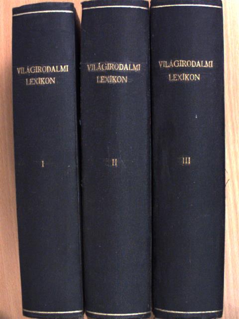 Dr. Antal Géza - Világirodalmi Lexikon I-III. [antikvár]