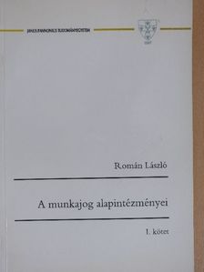 Román László - A munkajog alapintézményei I. [antikvár]