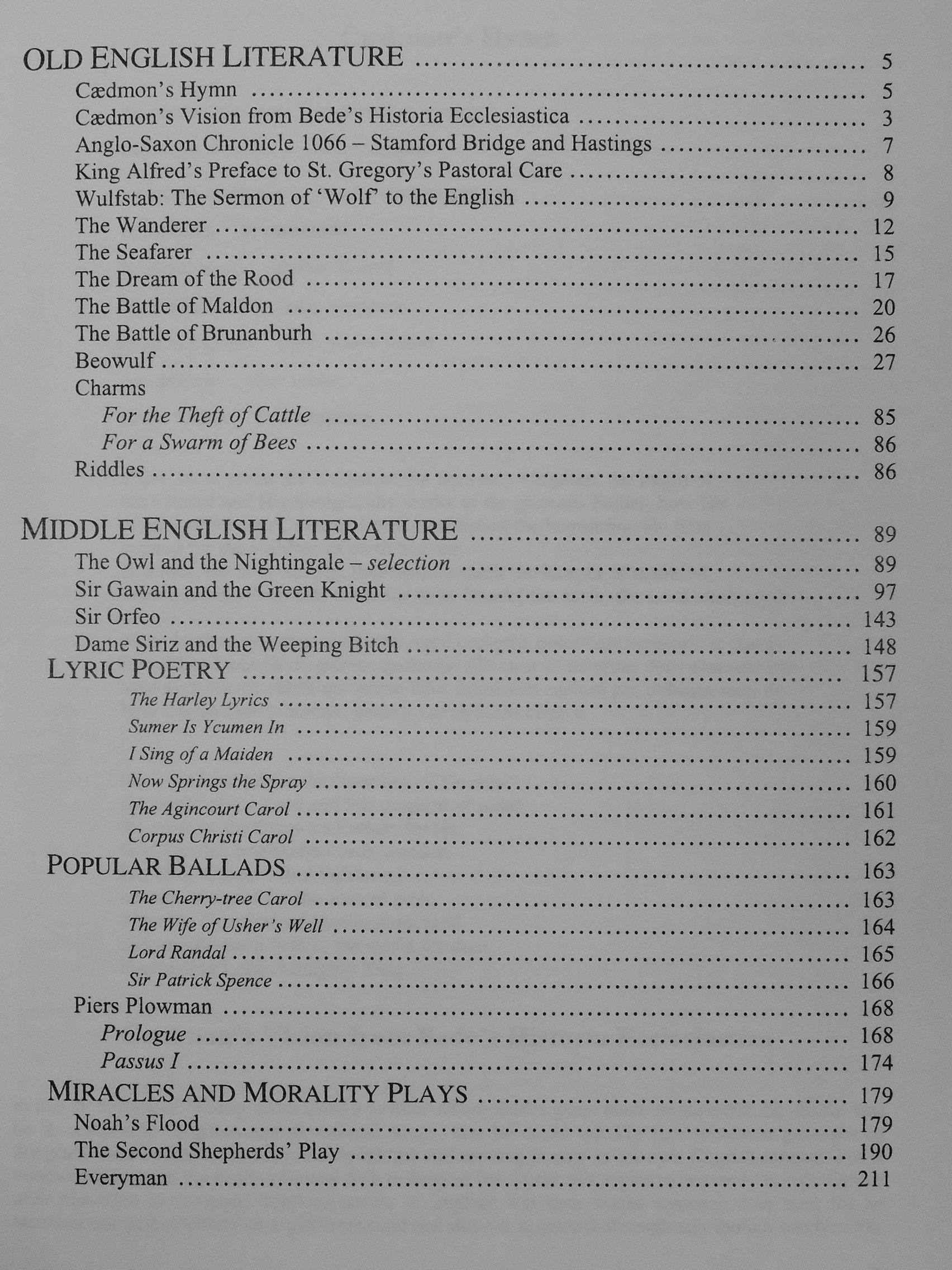 Halácsy Katalin - An Anthology of Medieval English Literature [antikvár]