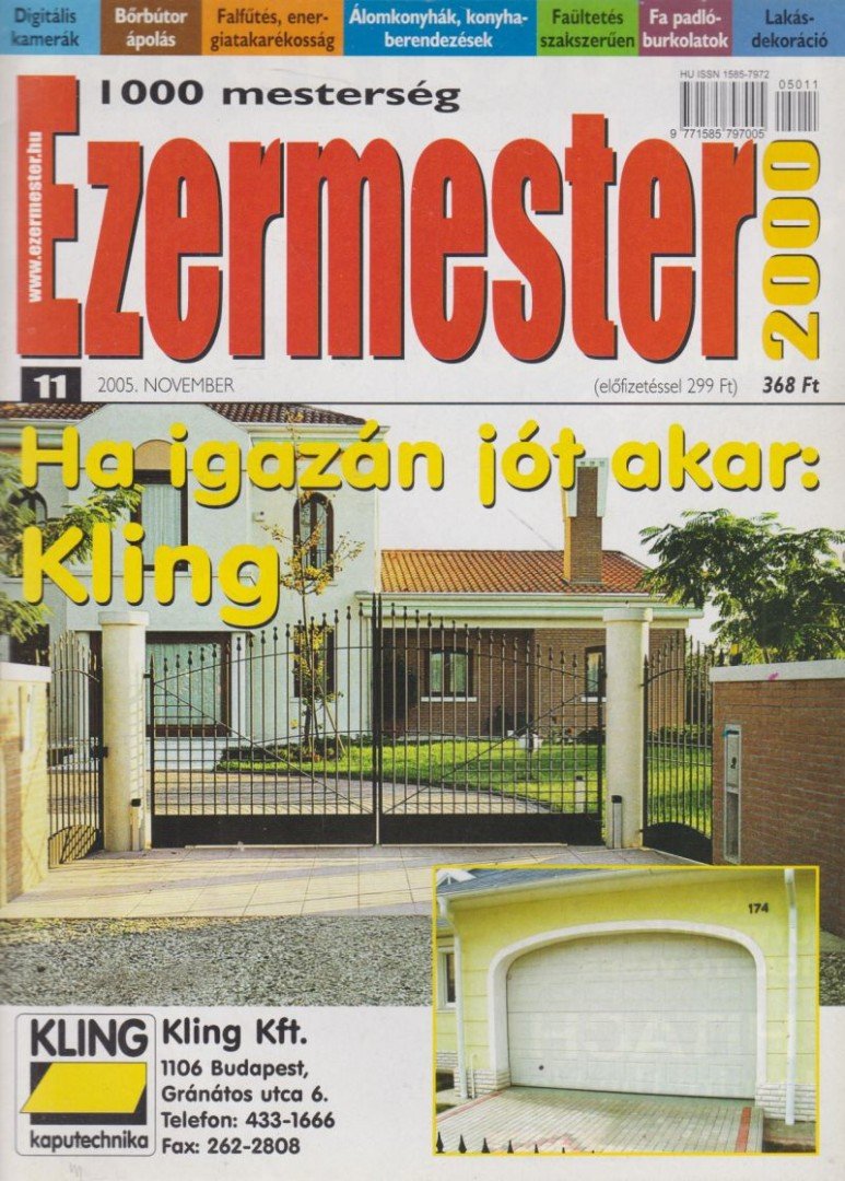 Perényi József - Ezermester 2005. november [antikvár]