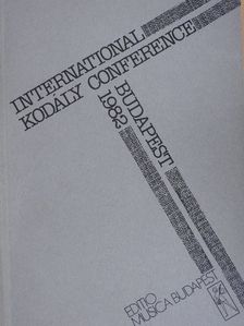 Kurt von Fischer - International Kodály Conference Budapest 1982 [antikvár]