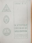 Keresztes Gyula - Katonai Főiskolai Közlemények 1986/X/2. [antikvár]