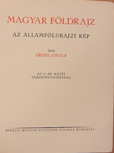 Bartucz Lajos - Magyar föld, magyar faj III. [antikvár]