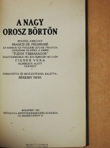 A nagy orosz börtön [antikvár]