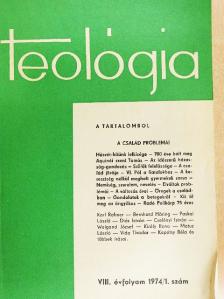 Bernhard Häring - Teológia 1974/1. [antikvár]