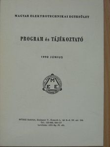 Program és tájékoztató 1990. június [antikvár]
