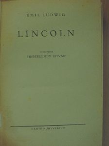 Emil Ludwig - Lincoln [antikvár]
