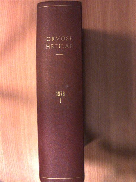Dr. Bodor Elek - Orvosi Hetilap 1978. I. félév [antikvár]
