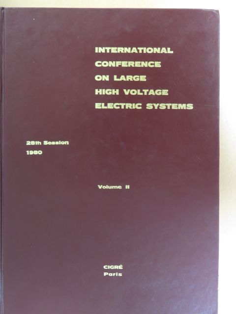 A. Gravilovic - International Conference on Large High Voltage Electric Systems II. (töredék) [antikvár]