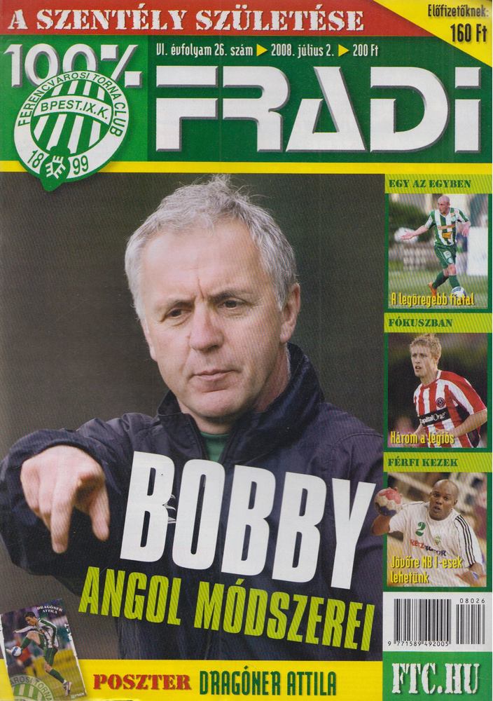 Privacsek András (szerk.) - 100% fradi VI. évf. 26. szám [antikvár]