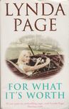 Lynda Page - For What It's Worth [antikvár]