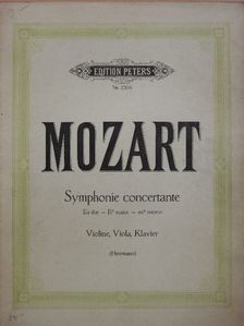 Mozart - Symphonie Concertante [antikvár]