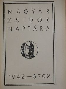 A. D. Gordon - Magyar Zsidók Naptára 1942 [antikvár]