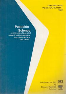 G. T. Brooks, L. G. Copping - Pesticide Science Volume 34, Number 1 1992 [antikvár]