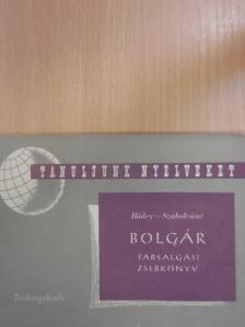 Bödey József - Bolgár társalgási zsebkönyv [antikvár]