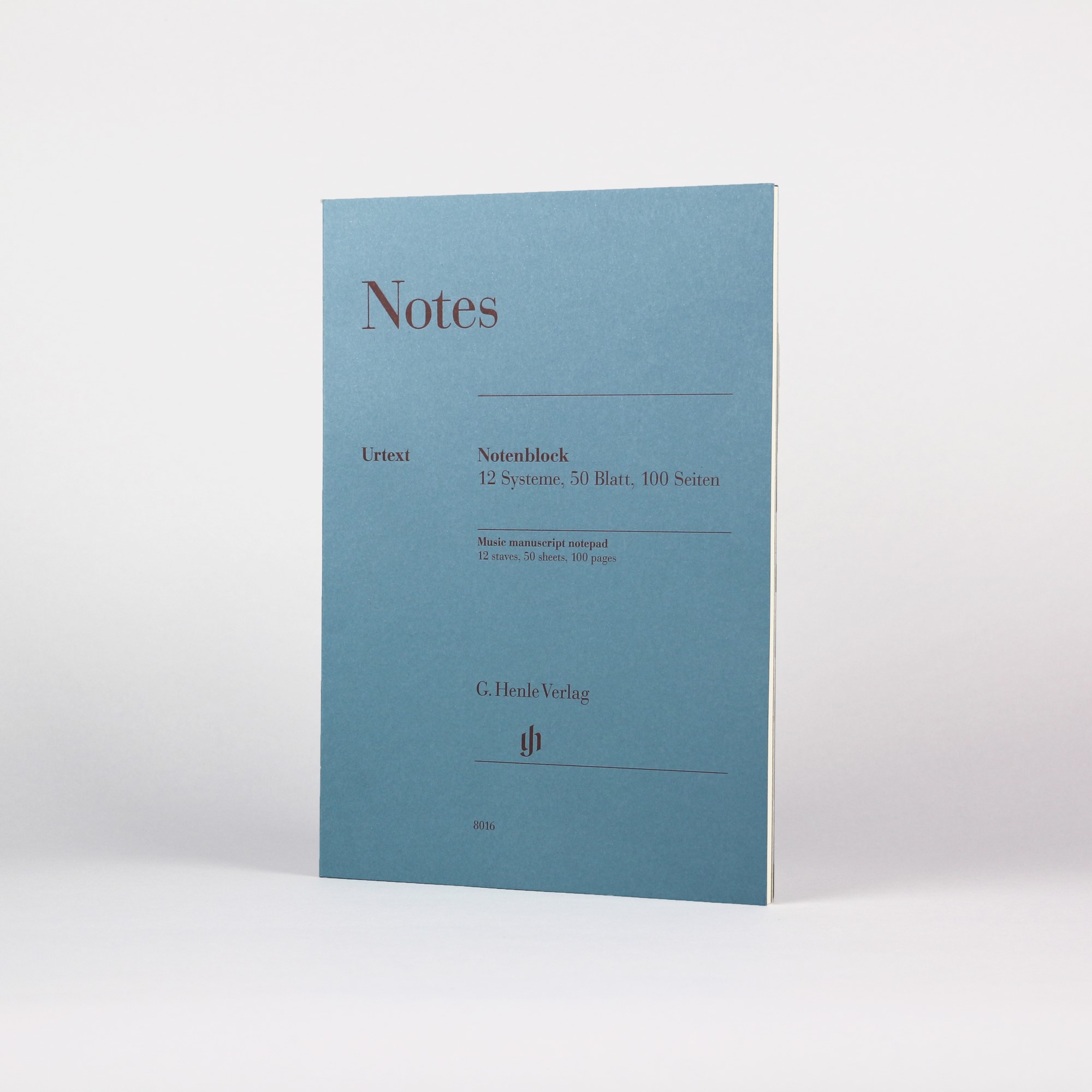 NOTENBLOCK. 12 SYSTEME, 50 BLATT, 100 SEITEN